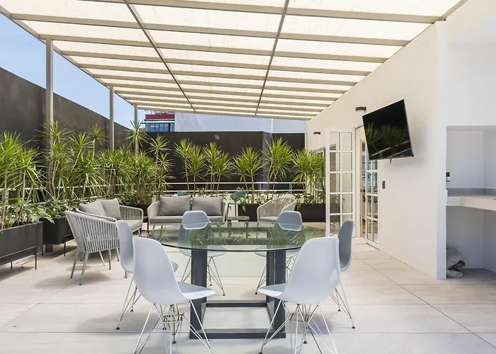 Art Deco Condesa Ii Stylish And Quiet W Rooftop Holiday home Mexico City