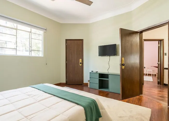 Art Deco Condesa Ii Stylish And Quiet W Rooftop Holiday home *