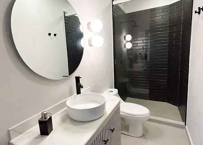 Art Deco Condesa Ii Stylish And Quiet W Rooftop Holiday home *