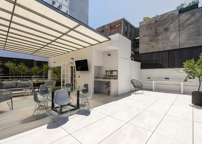 Art Deco Condesa Ii Stylish And Quiet W Rooftop Holiday home *