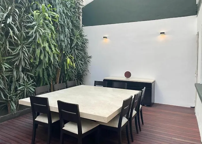 Art Deco Condesa Ii Stylish And Quiet W Rooftop Holiday home Mexico City